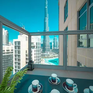 Apartment Durrani Homes - Residences Lux Two Bedroom With Burj Khalifa Fountain View, Dubai