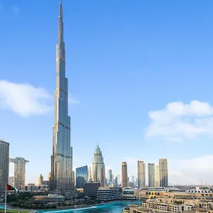Durrani Homes - Grandiose 5br Besides Mall With Burjkhalifa And Fountain View شقة
