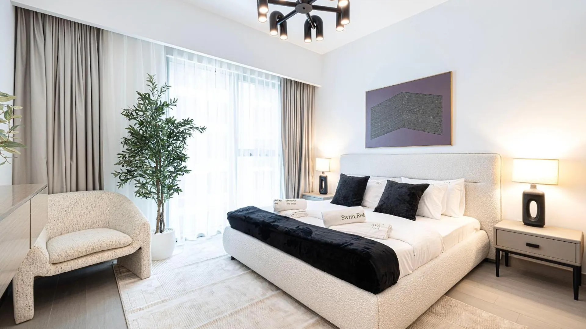 Apartment High-End 1Br-Panoramic Views, Pool With Burj Khalifa View, Padel & Rooftop Bbq Experience Dubai United Arab Emirates